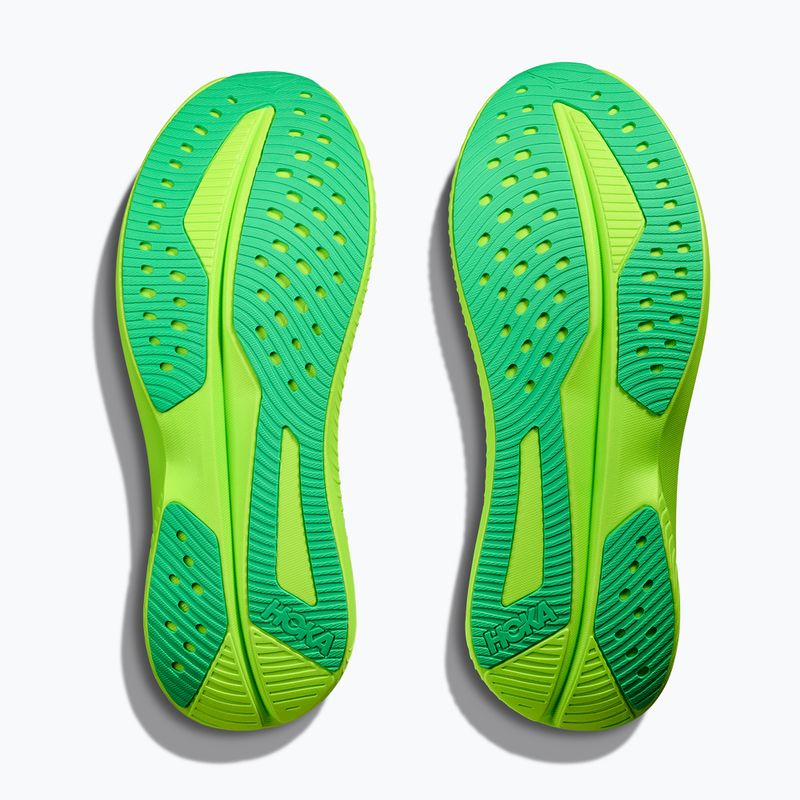 Férfi futócipő HOKA Mach 6 fehér/neon lime 7