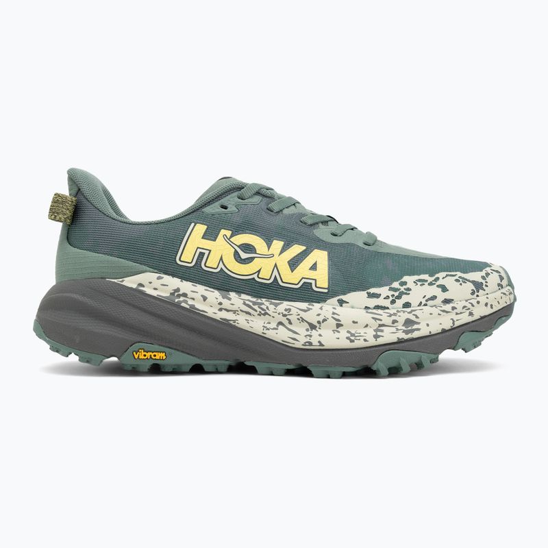 Férfi futócipő HOKA Speedgoat 6 páfrány/aszfalt szürke 2