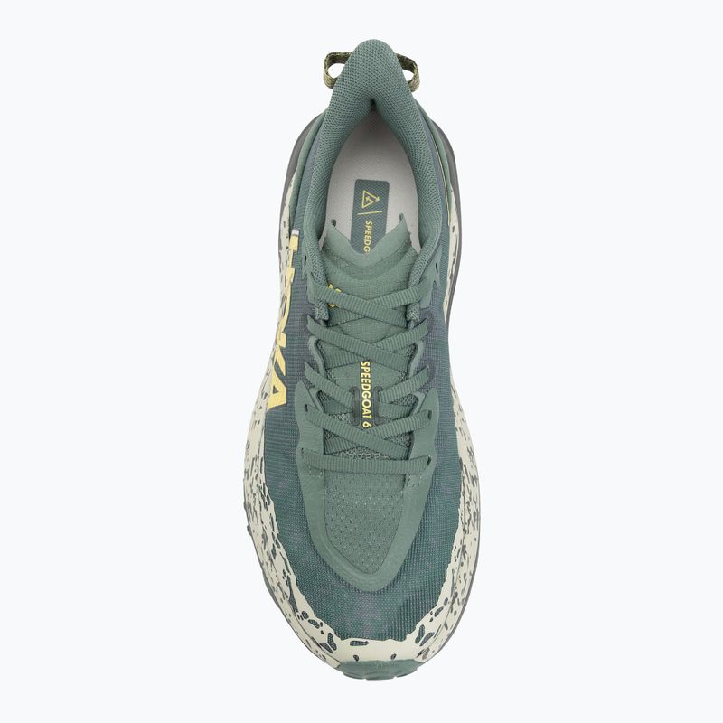 Férfi futócipő HOKA Speedgoat 6 páfrány/aszfalt szürke 5