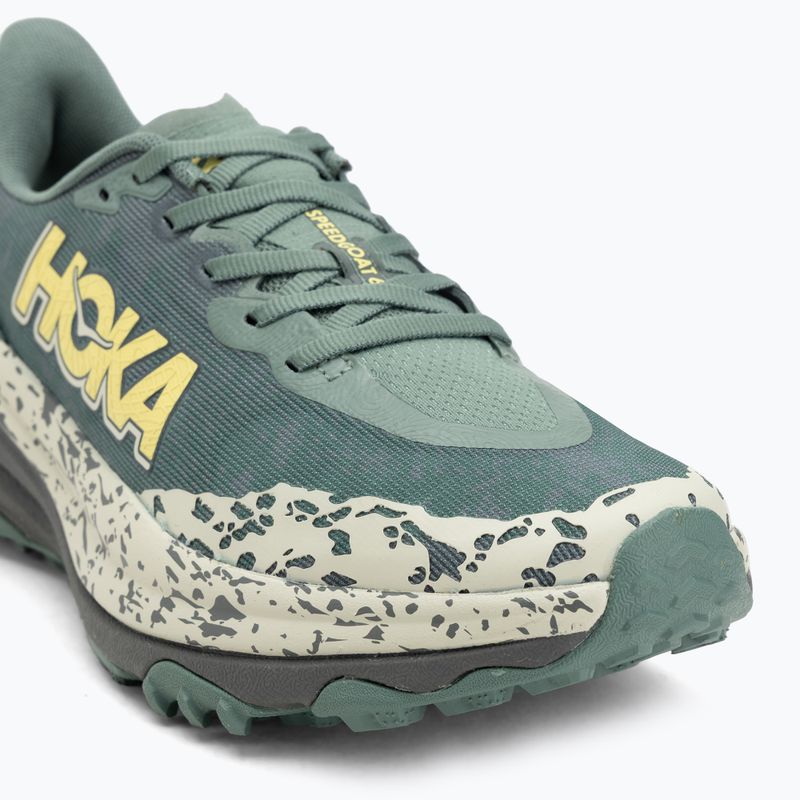 Férfi futócipő HOKA Speedgoat 6 páfrány/aszfalt szürke 7