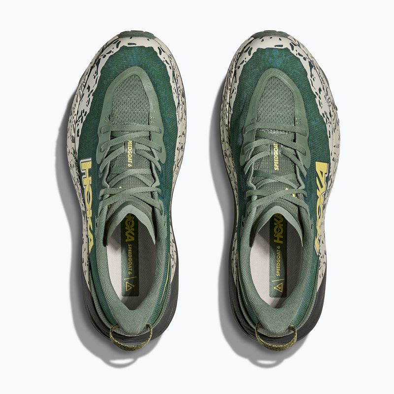 Férfi futócipő HOKA Speedgoat 6 páfrány/aszfalt szürke 8