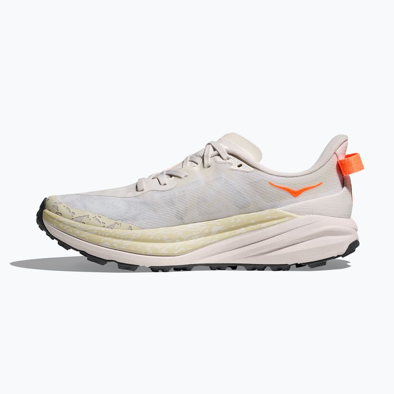 Férfi futócipő HOKA Speedgoat 6 fehér/neon mandarin 3