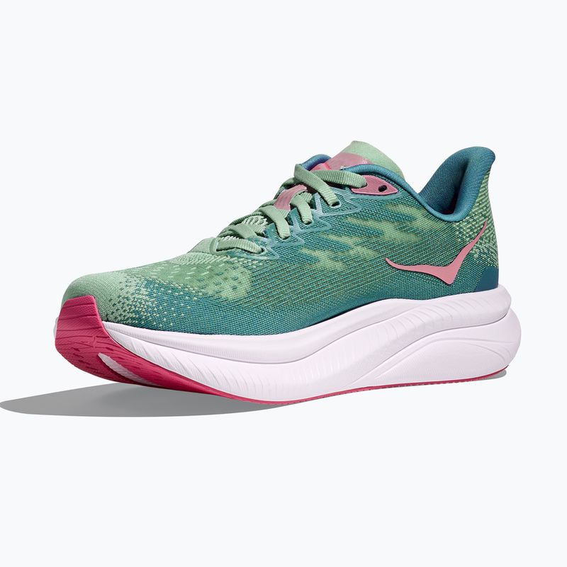 Női futócipő HOKA Mach 6 jadeite/alpine blue 4