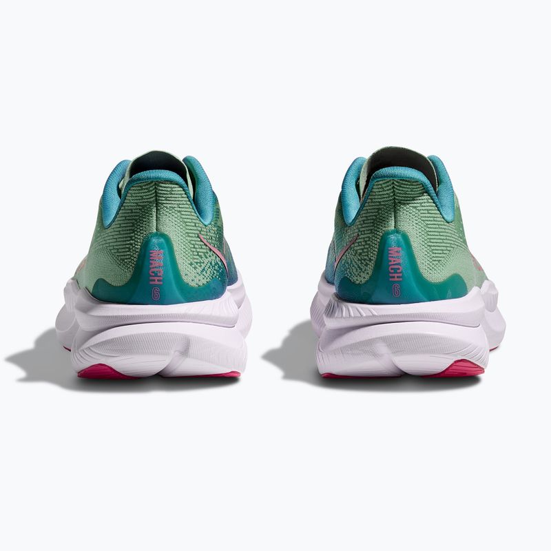 Női futócipő HOKA Mach 6 jadeite/alpine blue 6