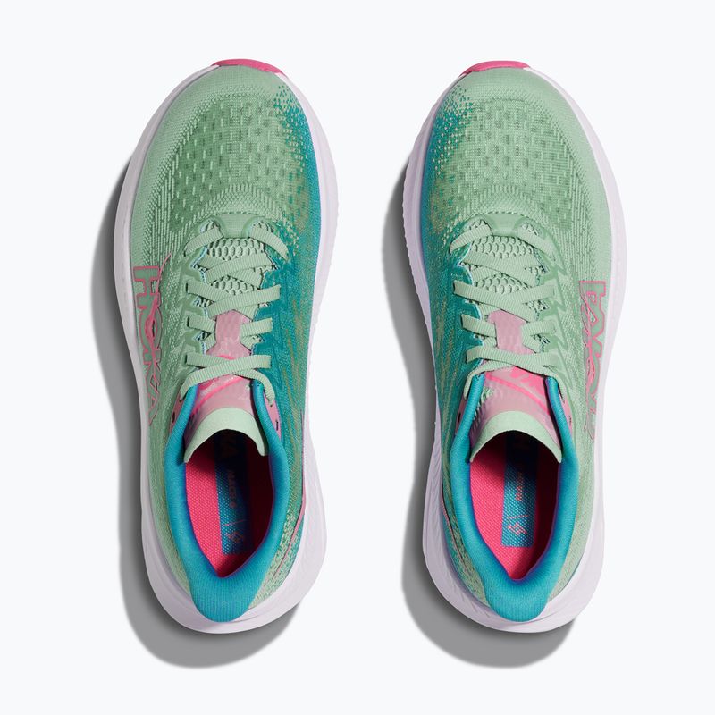 Női futócipő HOKA Mach 6 jadeite/alpine blue 8