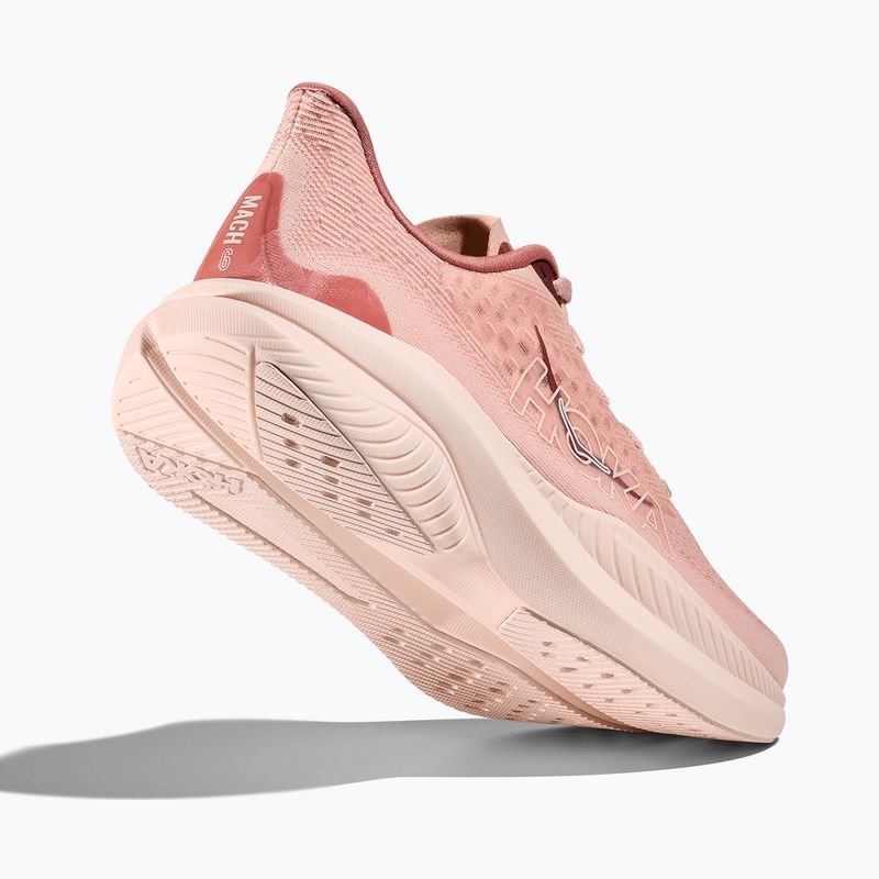 Női futócipő HOKA Mach 6 roselatte/blush 5