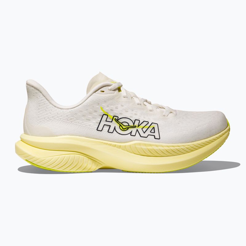 Női futócipő HOKA Mach 6 fehér/neon hoka citrus 2