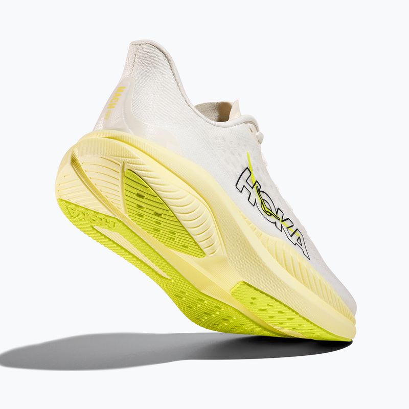 Női futócipő HOKA Mach 6 fehér/neon hoka citrus 5