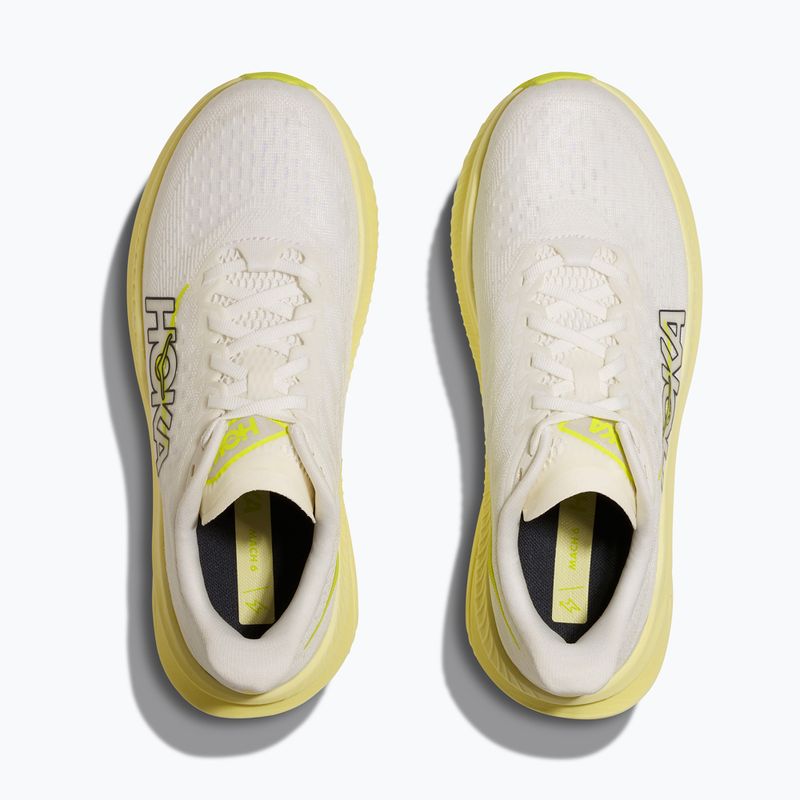 Női futócipő HOKA Mach 6 fehér/neon hoka citrus 8