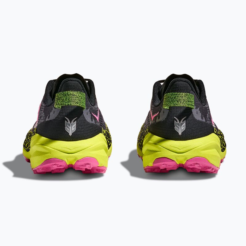 Női futócipő HOKA Speedgoat 6 fekete/neon rózsaszín 6