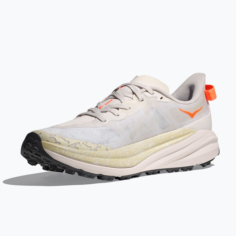 Férfi futócipő HOKA Speedgoat 6 Wide fehér/neon mandarin 4