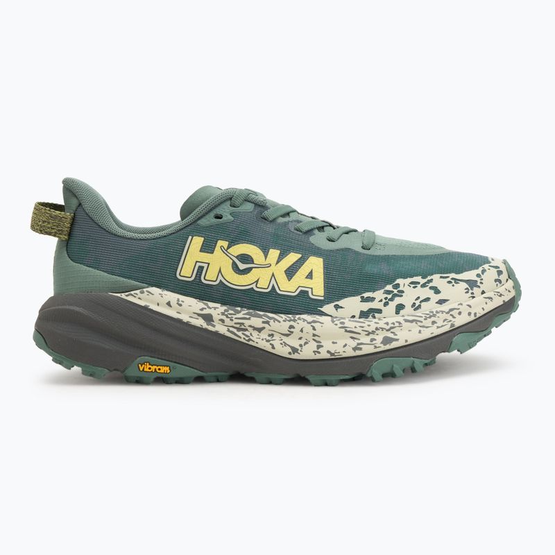 Férfi futócipő HOKA Speedgoat 6 Wide páfrány/aszfalt szürke 2