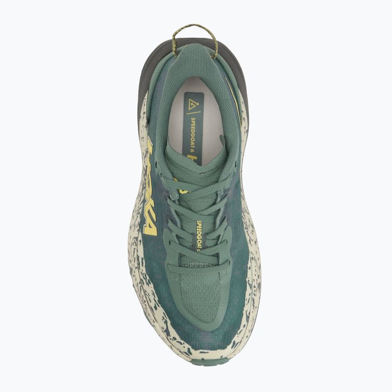 Férfi futócipő HOKA Speedgoat 6 Wide páfrány/aszfalt szürke 5