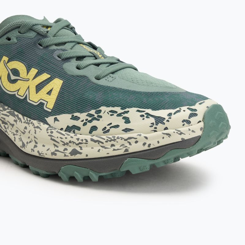 Férfi futócipő HOKA Speedgoat 6 Wide páfrány/aszfalt szürke 7