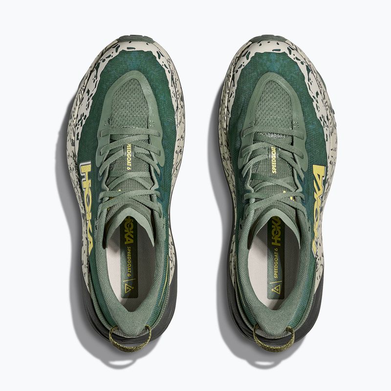 Férfi futócipő HOKA Speedgoat 6 Wide páfrány/aszfalt szürke 8