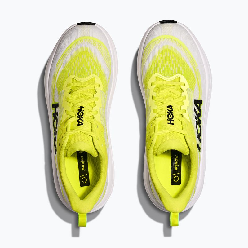 Férfi futócipő HOKA Skyflow neon hoka citrus/neon fehér 8