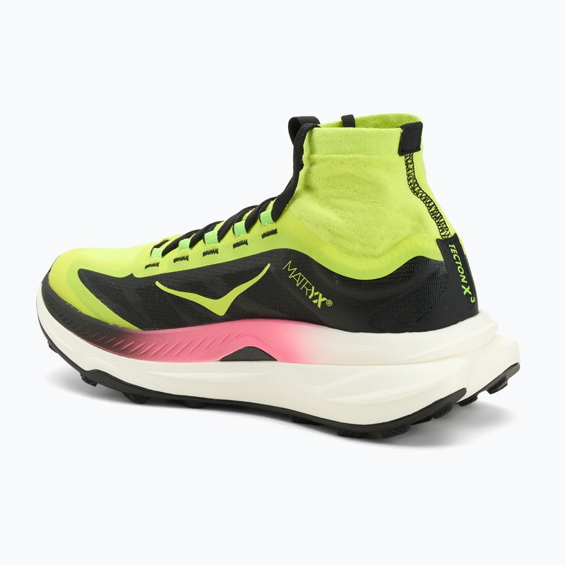 Férfi futócipő HOKA Tecton X 3 neon hoka citrus/fekete 3