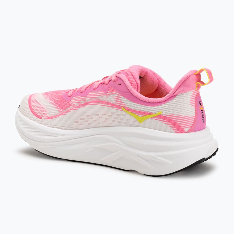 Női futócipő HOKA Skyflow neon rózsaszín/neon hoka citrus 3