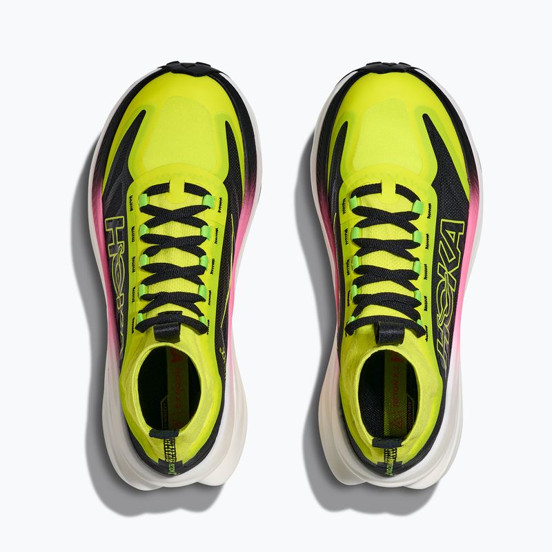 Női futócipő HOKA Tecton X 3 neon hoka citrus/fekete 8