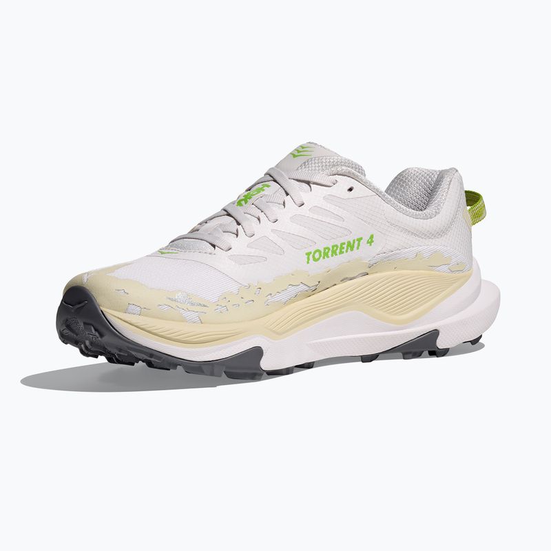 Férfi futócipő HOKA Torrent 4 fehér/neon éjszaka 4