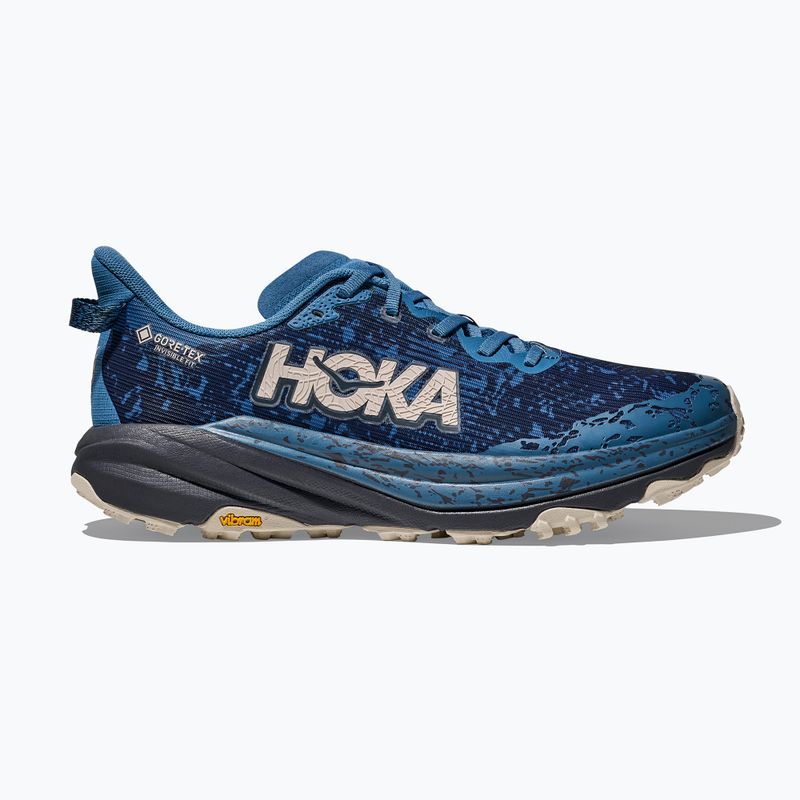 Férfi futócipő HOKA Speedgoat 6 GTX ködös éjszaka/szénszürke 2
