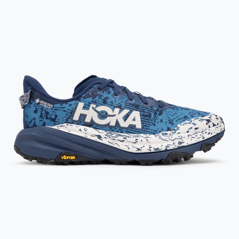 Női futócipő HOKA Speedgoat 6 GTX éjféli kék/alpesi kék 2