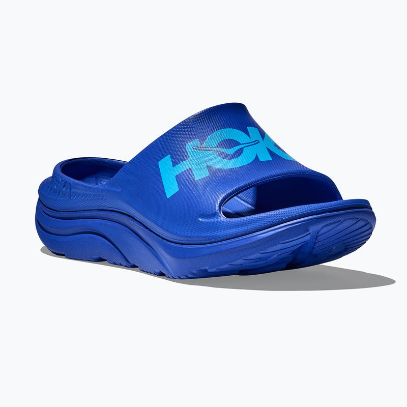 HOKA Ora Athletic Slide papucs ultramarine/skyward blue