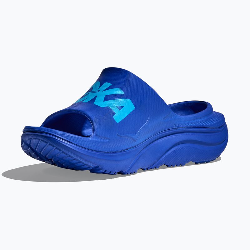 HOKA Ora Athletic Slide papucs ultramarine/skyward blue 4