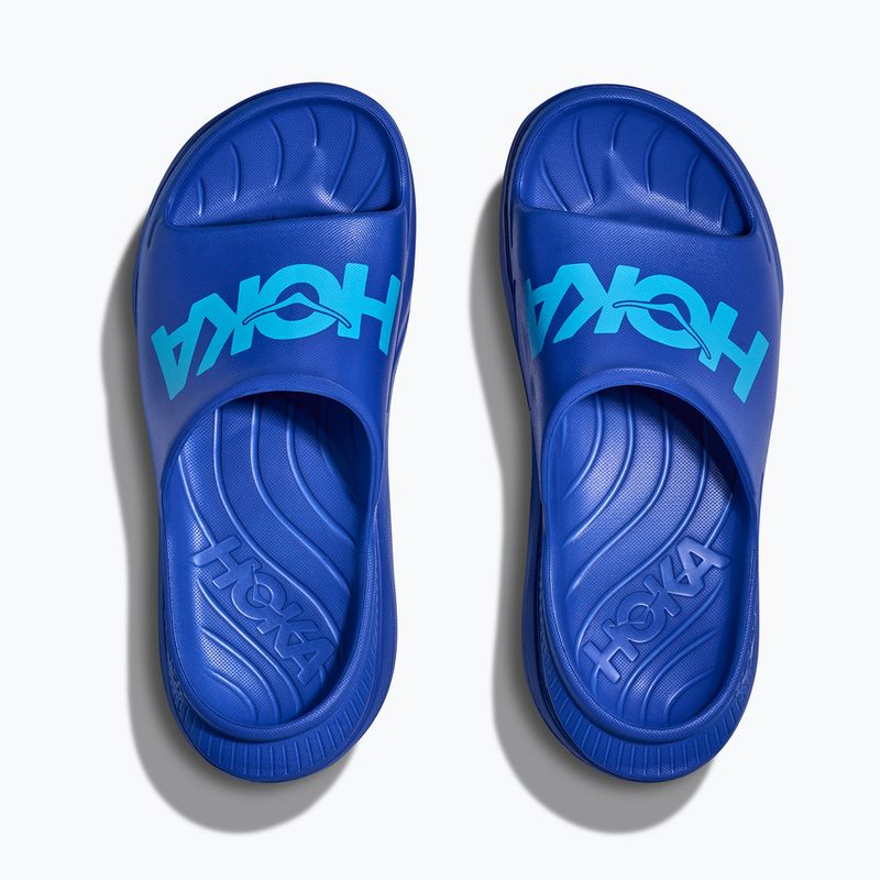 HOKA Ora Athletic Slide papucs ultramarine/skyward blue 8