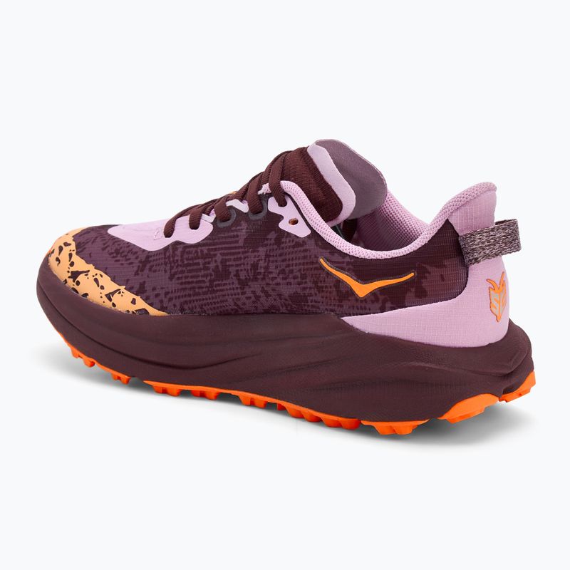 Gyerek futócipő HOKA Speedgoat 6 flower nectar/neon tangerine 3