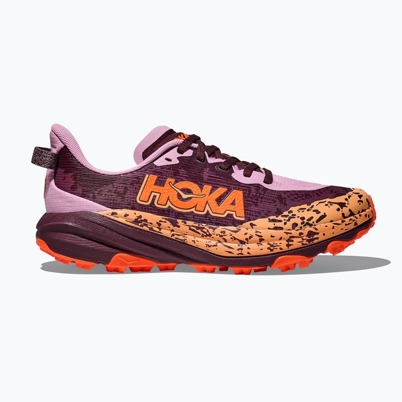 Gyerek futócipő HOKA Speedgoat 6 flower nectar/neon tangerine 2