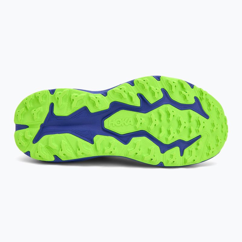 Gyerek futócipő HOKA Speedgoat 6 night sky/neon lime 4