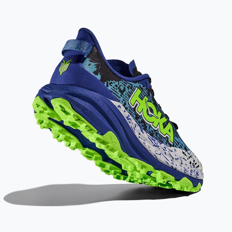 Gyerek futócipő HOKA Speedgoat 6 night sky/neon lime 5