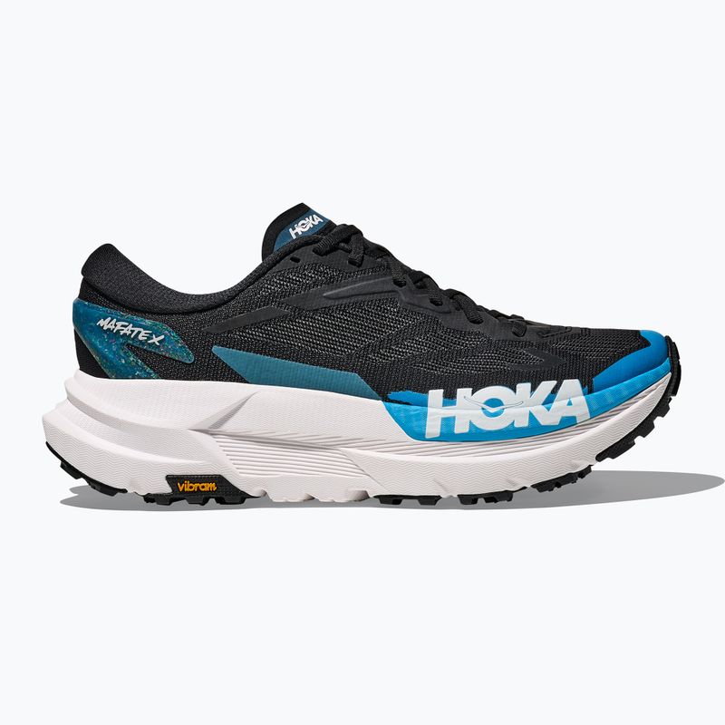 Férfi futócipő Hoka Mafate X fekete/égkék 2