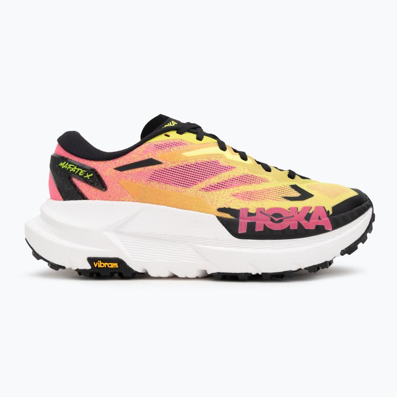 Férfi futócipő Hoka Mafate X neon hoka citrus/neon rózsa 2