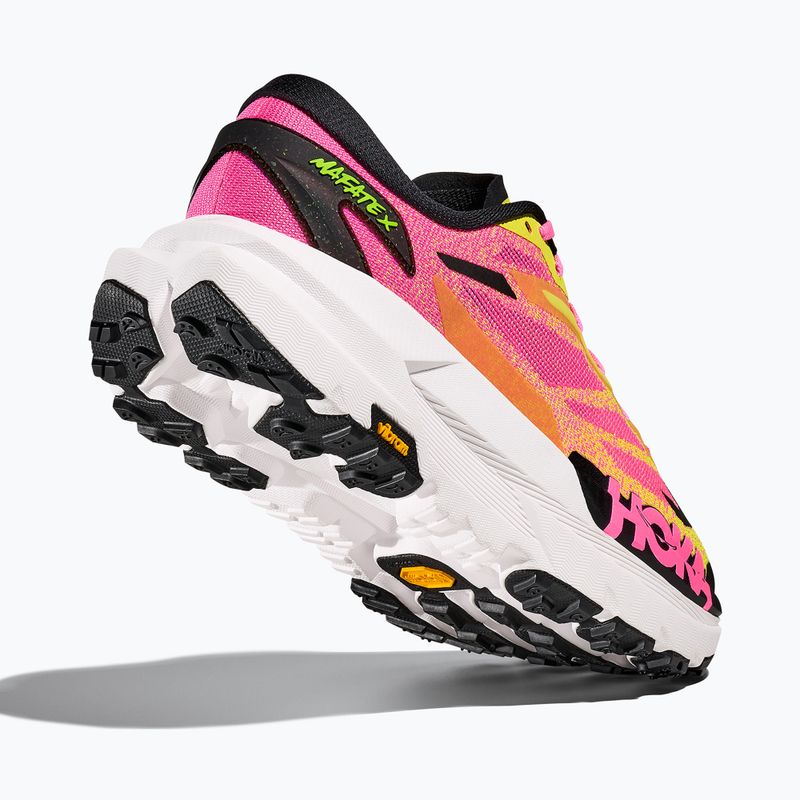 Férfi futócipő Hoka Mafate X neon hoka citrus/neon rózsa 5