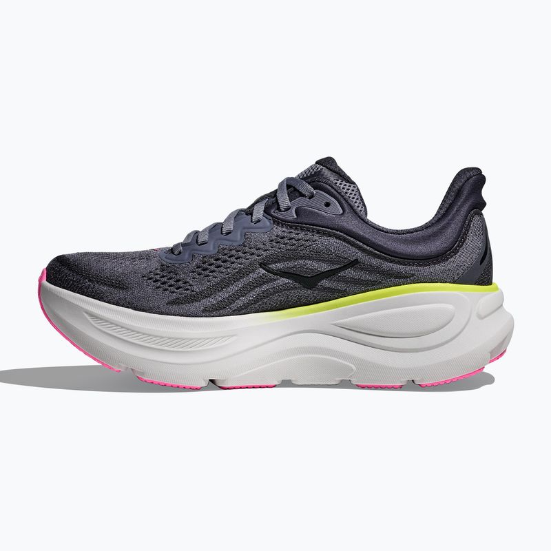 Női futócipő HOKA Bondi 9 charcoal grey/grey skies 3