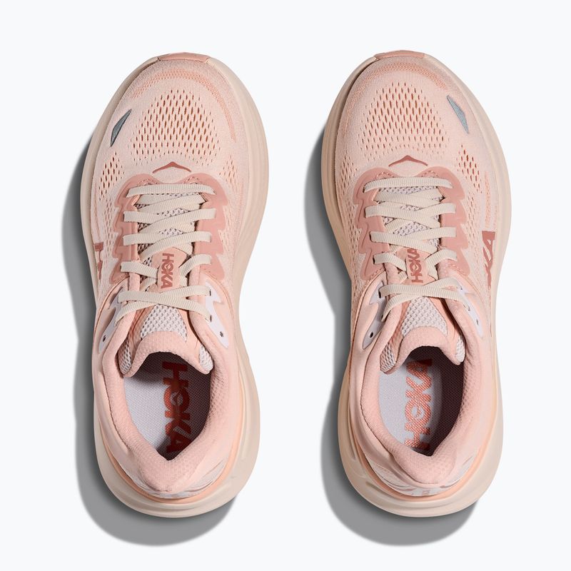 Női futócipők Hoka Bondi 9 rose latte/rose cream 8