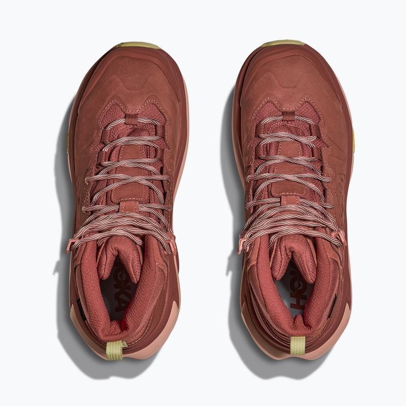 Női túracipő HOKA Kaha 3 GTX rouge/rose latte 15