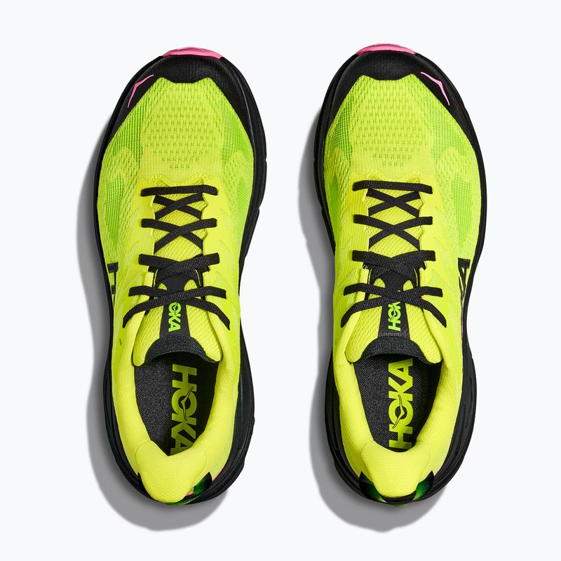 Férfi futócipő HOKA Challenger 8 neon hoka citrus/fekete 8
