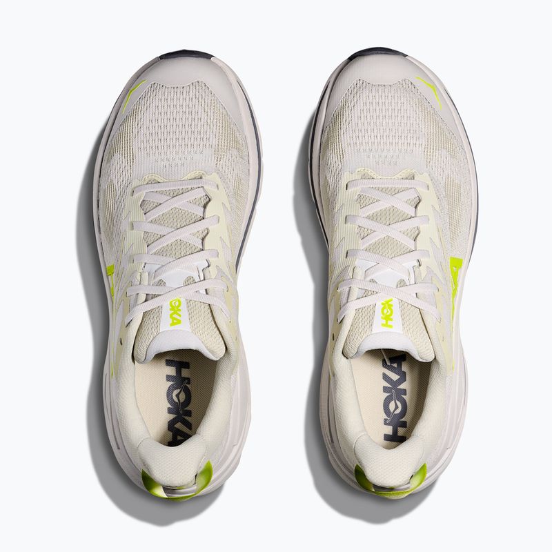 Férfi futócipő HOKA Challenger 8 fehér/neon hoka citrus 15