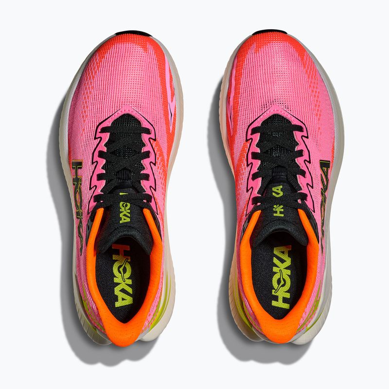 Női futócipő Hoka Mach X 3 neon rose/neon tangerine 8