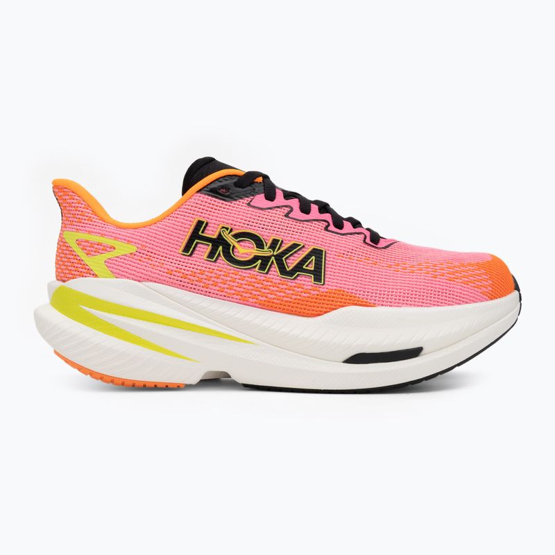 Női futócipő Hoka Mach X 3 neon rose/neon tangerine 2