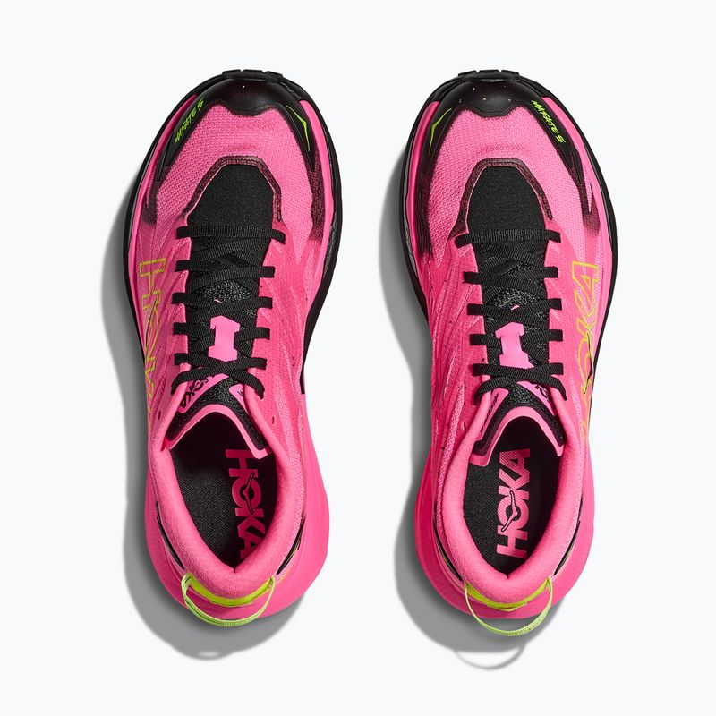 Férfi futócipő HOKA Mafate 5 neon rózsaszín/fekete 8