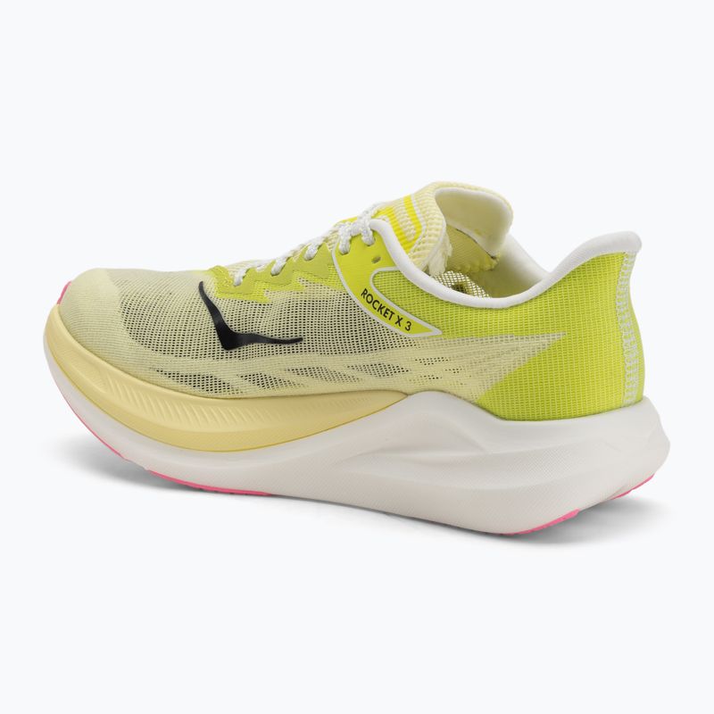HOKA Rocket X 3 futócipő sunlight/neon hoka citrus 3