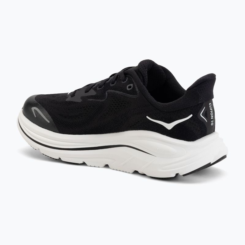 Gyerek futócipők HOKA Clifton 10 black/white 3