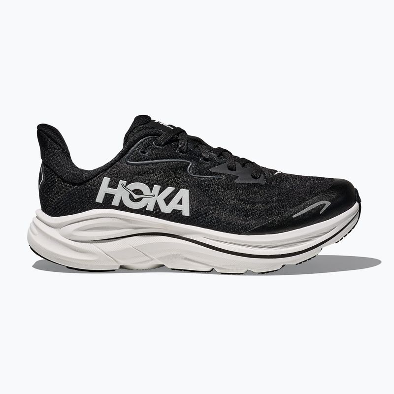 Gyerek futócipők HOKA Clifton 10 black/white 9