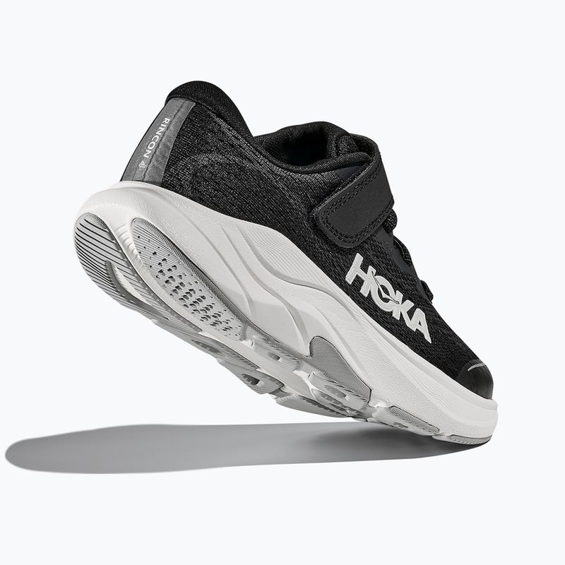 Gyerek futócipők HOKA Rincon 4 Little Kids black/white 5