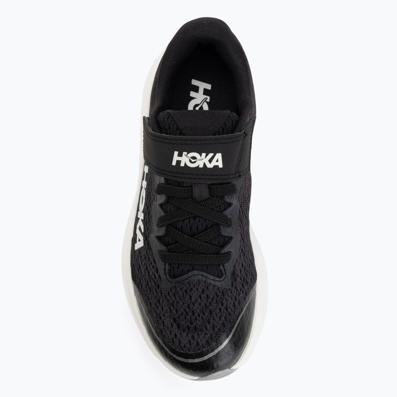 Gyerek futócipők HOKA Rincon 4 Little Kids black/white 5