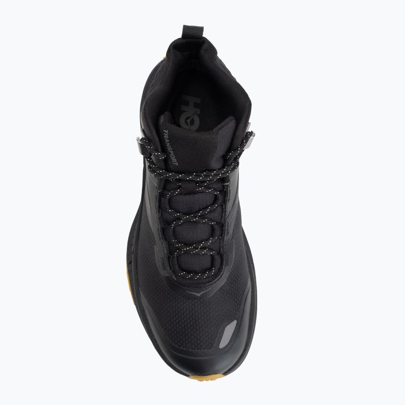 Férfi túracipő HOKA Transport Hike GTX fekete/fekete 5